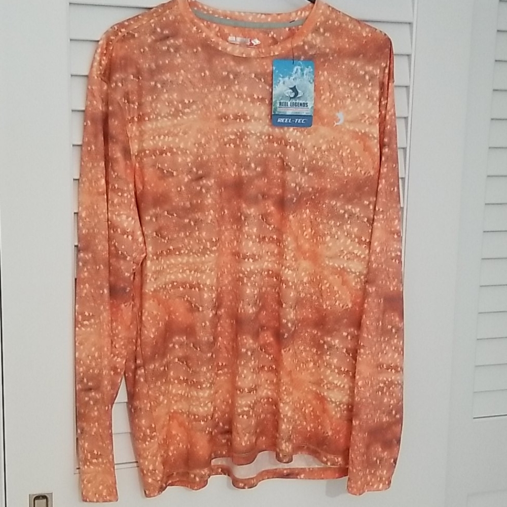 NWT Reel Legends fishing shirt